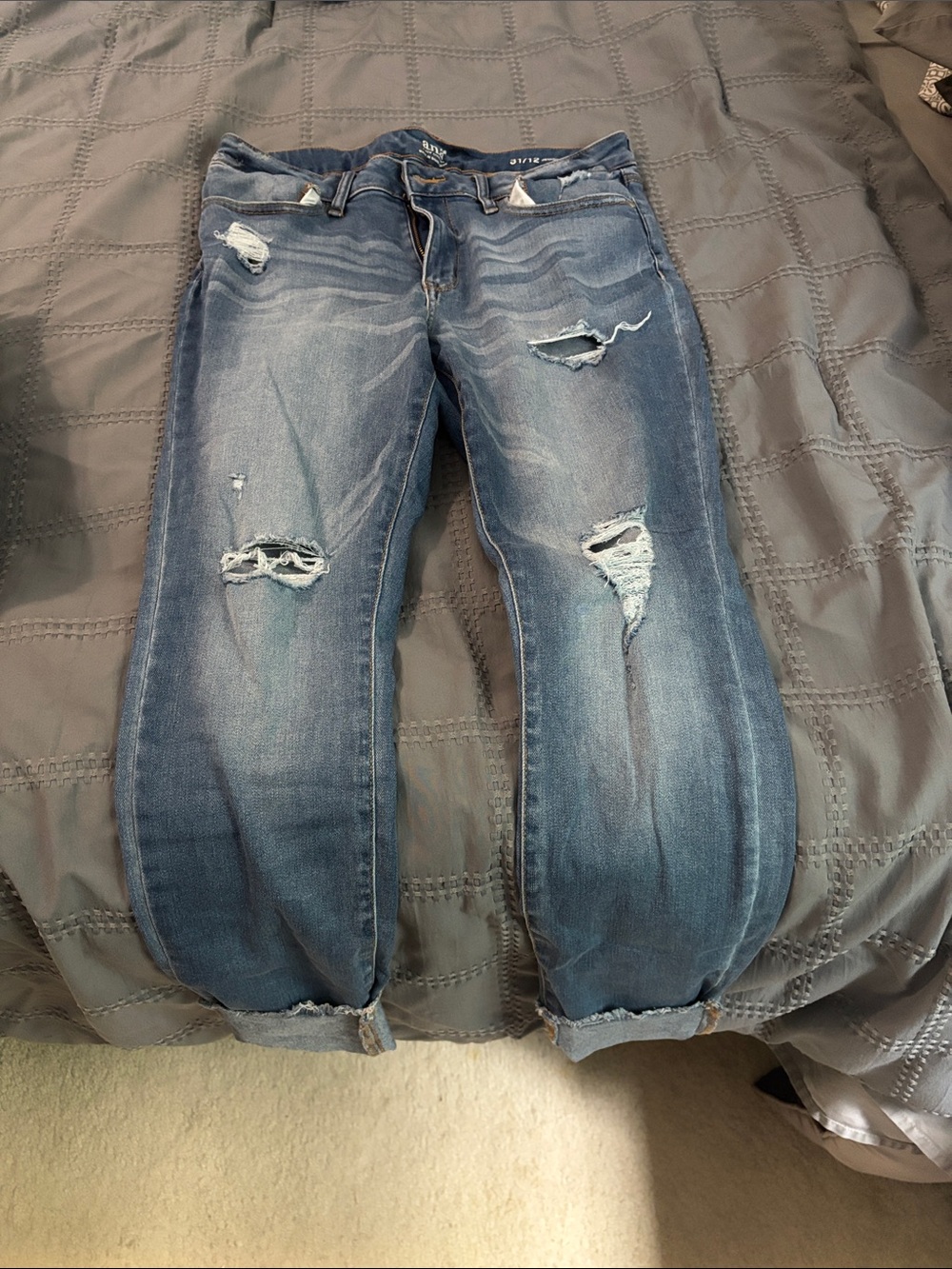 a.n.a Mid-Rise Light Blue Jegging - Women's